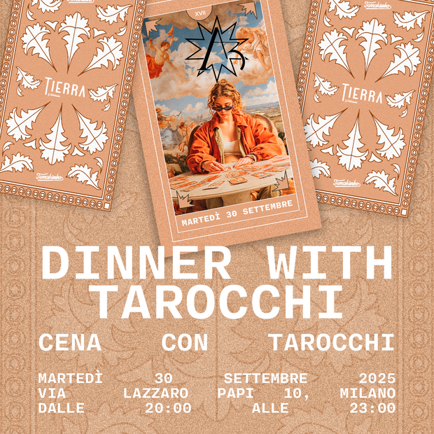 DINNER WITH TAROCCHI - Tierra By Temakinho